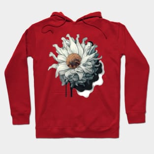 Abstract chamomile illustration Hoodie